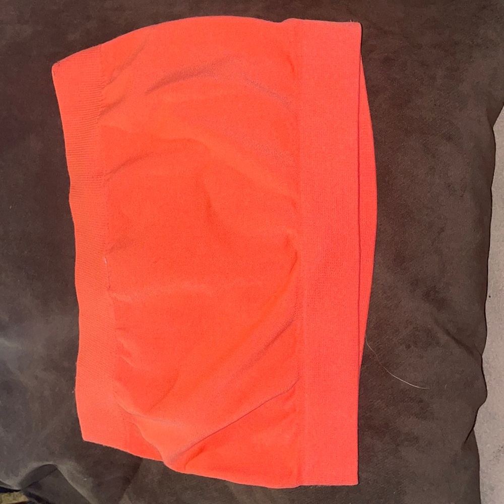 small tube top, I.M fashion, coral pink color